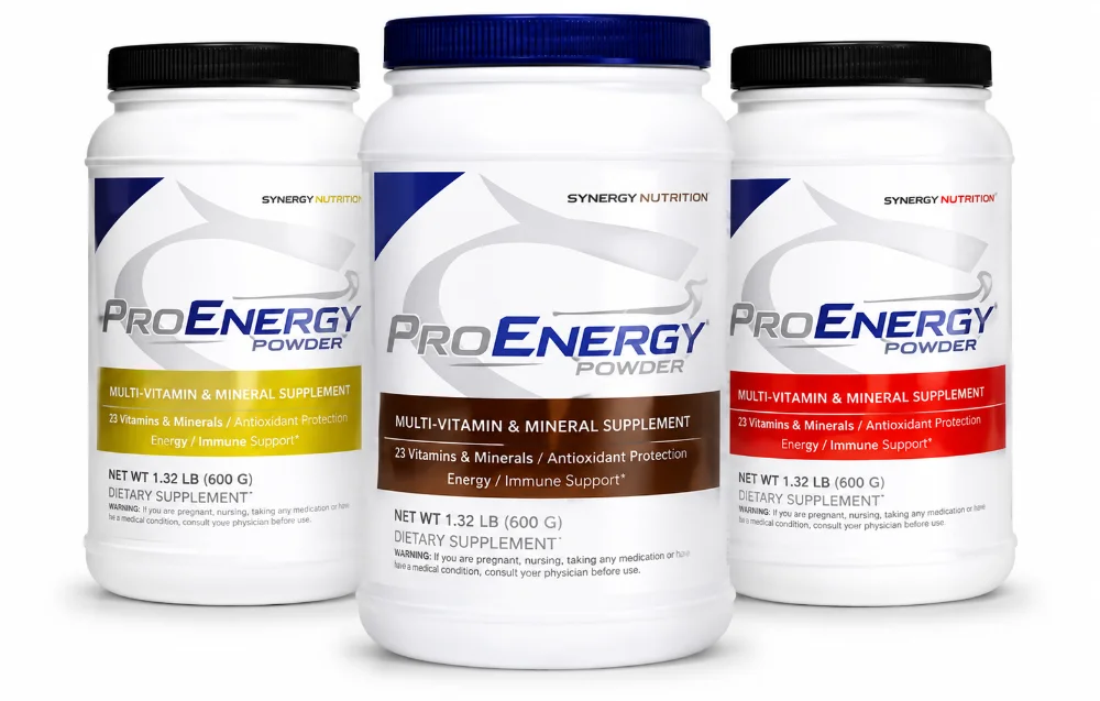 Whey protein powder and shaker